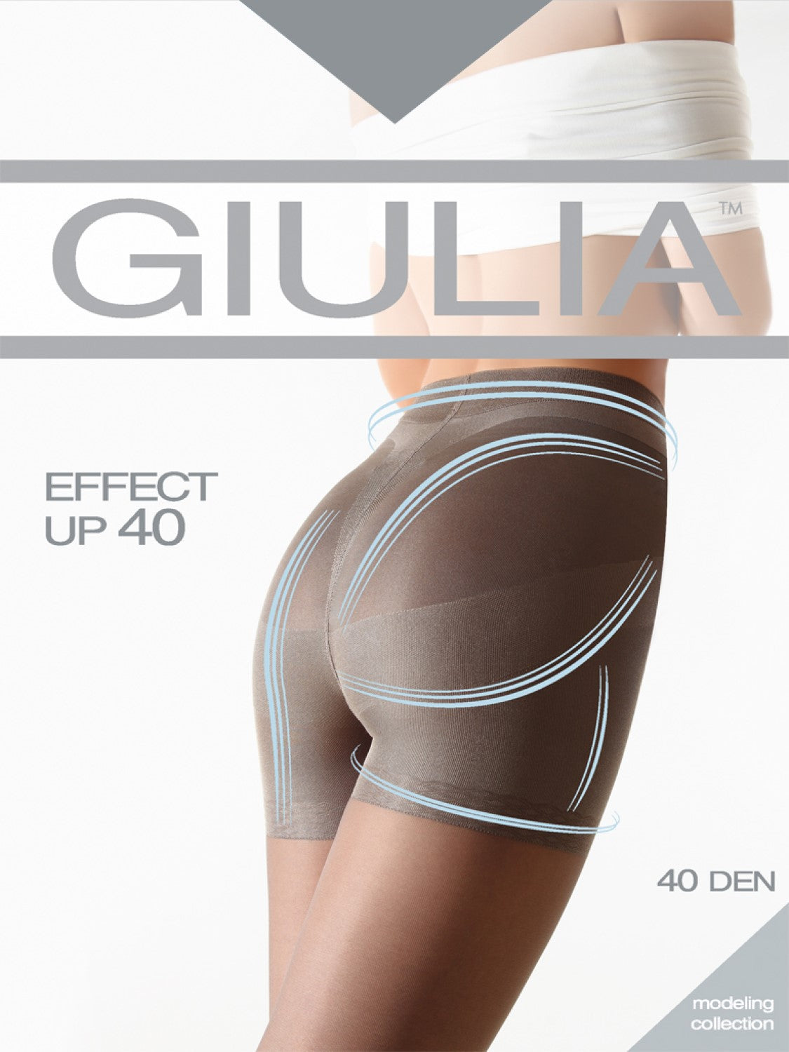 Giulia Molly 20 denier in 3 color plus size stockings petite - Hosetess