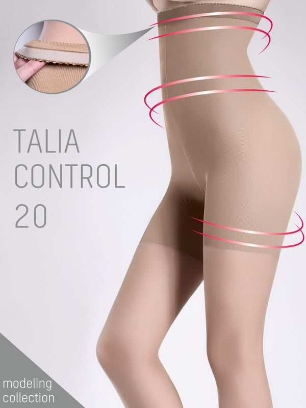 Giulia Talia Control 20 den high waist shaping tights