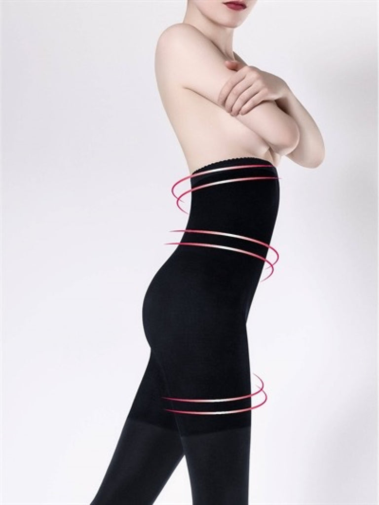 Giulia Talia Control 40 den high waist shaping tights - Hosetess